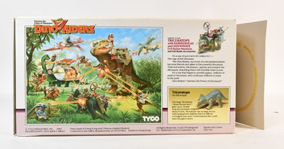 Lot 560 - DINO RIDERS - VINTAGE TYCO DINO RIDERS TRICERATOPS DINOSAUR