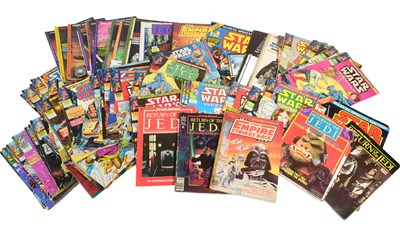 Lot 487 - STAR WARS - COLLECTION OF VINTAGE STAR WARS COMICS