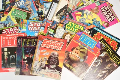 Lot 487 - STAR WARS - COLLECTION OF VINTAGE STAR WARS COMICS