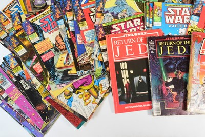 Lot 487 - STAR WARS - COLLECTION OF VINTAGE STAR WARS COMICS