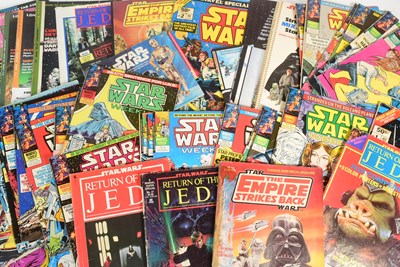 Lot 487 - STAR WARS - COLLECTION OF VINTAGE STAR WARS COMICS