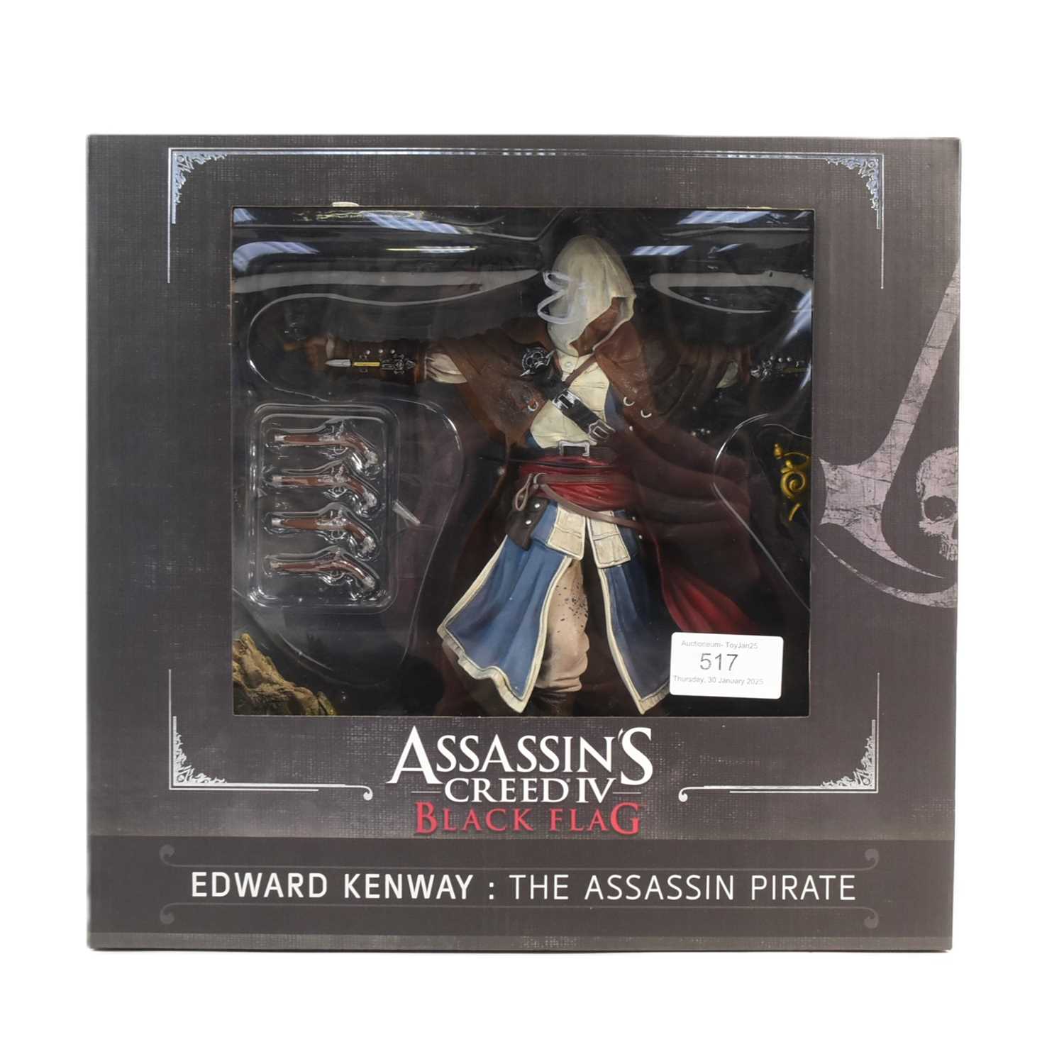 Lot 517 - ASSASSINS CREED - UBI COLLECTIBLES ASSASSIN'S CREED EDWARD KENNY FIGURE