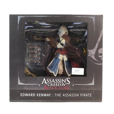 Lot 517 - ASSASSINS CREED - UBI COLLECTIBLES ASSASSIN'S CREED EDWARD KENNY FIGURE
