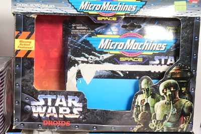 Lot 501 - STAR WARS - COLLECTION OF GALOOB MICRO MACHINES PLAYSETS