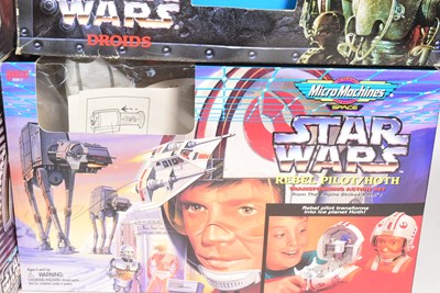 Lot 501 - STAR WARS - COLLECTION OF GALOOB MICRO MACHINES PLAYSETS