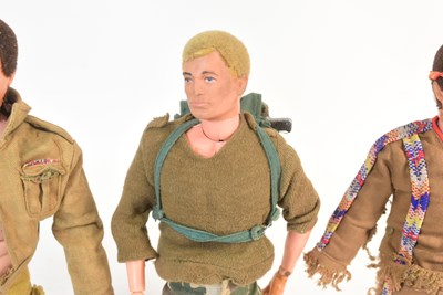 Lot 603 - ACTION MAN - X3 VINTAGE PALITOY ACTION MAN FIGURES
