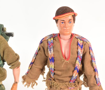 Lot 603 - ACTION MAN - X3 VINTAGE PALITOY ACTION MAN FIGURES