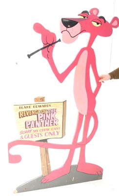 Lot 3 - REVENGE OF THE PINK PANTHER (1978) - PRODUCTION MADE SIGN