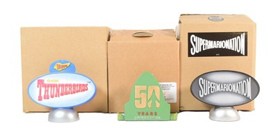 Lot 696 - THUNDERBIRDS – GERRY ANDERSON – COLLECTOR PLAQUES