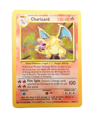 Lot 701 - POKEMON - WOTC BASE SET HOLO CHARIZARD