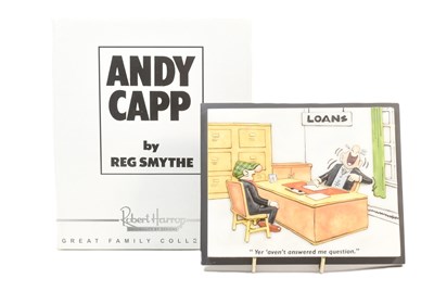 Lot 186 - ANDY CAPP - ROBERT HARROP - REG SMYTHE BASED FIGURINE / STATUE