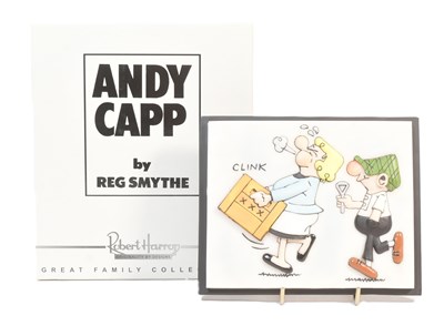 Lot 188 - ANDY CAPP - ROBERT HARROP - REG SMYTHE BASED FIGURINE / STATUE