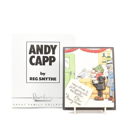 Lot 297 - ANDY CAPP - ROBERT HARROP - REG SMYTHE BASED FIGURINE / STATUE