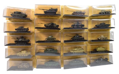 Lot 165 - DIECAST - DEAGOSTINI DIECAST MODEL TANK COLLECTION