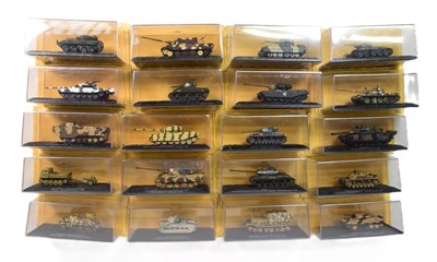 Lot 175 - DIECAST - DEAGOSTINI DIECAST MODEL TANK COLLECTION