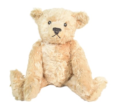 Lot 150 - TEDDY BEAR - LARGE 20TH CENTURY MOHAIR TEDDY BEAR