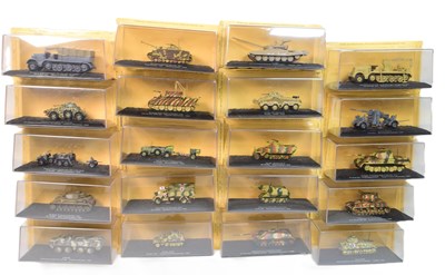 Lot 245 - DIECAST - DEAGOSTINI DIECAST MODEL TANK COLLECTION