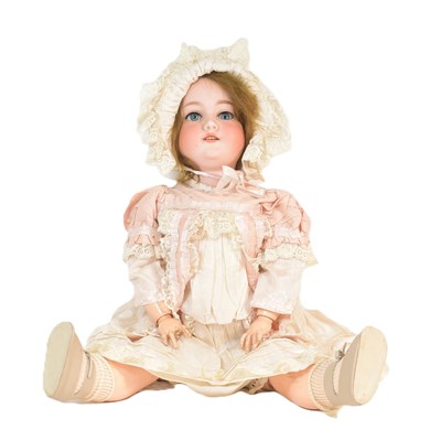 Lot 110 - ARMAND MARSEILLE - EARLY 20TH CENTURY LARGE BISQUE HEADED DOLL