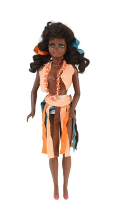 Lot 180 - DOLL - 1950S OTTOLINI FASHION DOLL WITH OUTFIT