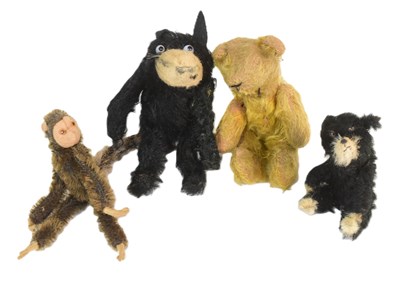 Lot 255 - TEDDY BEARS - COLLECTION OF MINIATURE ANTIQUE BEARS