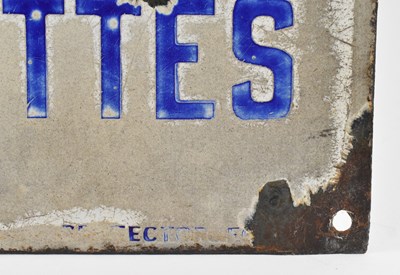 Lot 20 - PLAYER'S NAVY CUT - ENAMEL POINT OF SALE SHOP SIGN