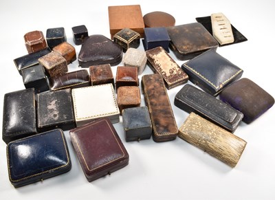 Lot 325 - ASSORTED JEWELLERY BOXES