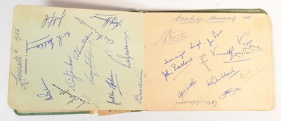 Lot 16 - CRICKET - 1950S AUTOGRAPH ALBUM FILLEDWITH CRICKET SIGNATURES