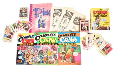 Lot 255 - COMICS - ROBERT CRUMB ARTIST COMIC BOOKS & CARDS
