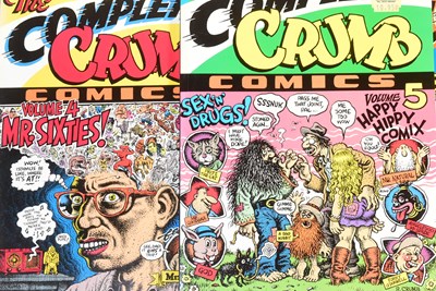Lot 255 - COMICS - ROBERT CRUMB ARTIST COMIC BOOKS & CARDS