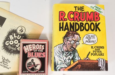 Lot 255 - COMICS - ROBERT CRUMB ARTIST COMIC BOOKS & CARDS