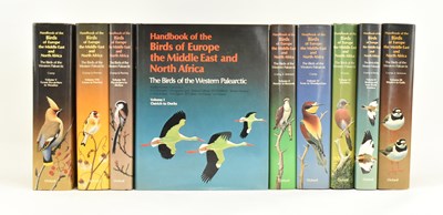 Lot 151 - ORNITHOLOGY. BIRDS OF THE WESTERN PALEARCTIC IN NINE VOLUMES