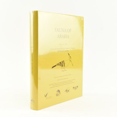 Lot 101 - ORNITHOLOGY. 2010 ATLAS OF THE BREEDING BIRDS OF ARABIA UNREAD IN SHRINKWRAP