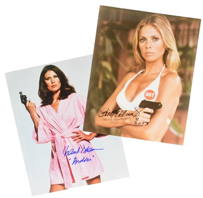 Lot 256 - JAMES BOND 007 - THE MAN WITH THE GOLDEN GUN (1974) - BOND GIRL AUTOGRAPHS