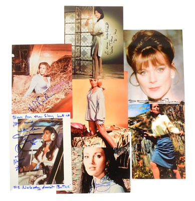 Lot 185 - JAMES BOND 007 - BOND GIRLS - COLLECTION OF AUTOGRAPHS