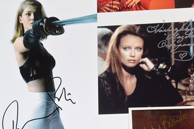 Lot 238 - JAMES BOND 007 - BOND GIRLS - COLLECTION OF AUTOGRAPHS