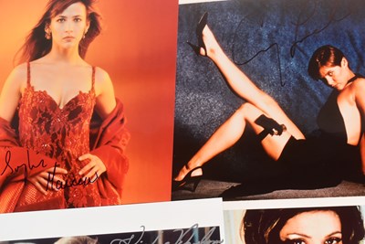 Lot 238 - JAMES BOND 007 - BOND GIRLS - COLLECTION OF AUTOGRAPHS