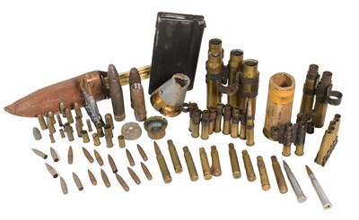 Lot 154 - COLLECTION OF WWII SECOND WORLD WAR SPENT AMMUNITION