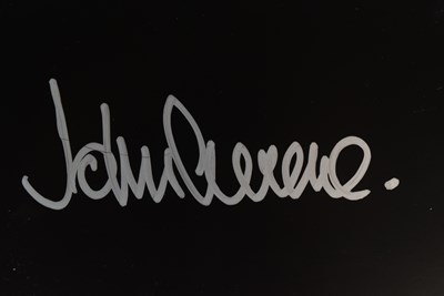 Lot 164 - DOCTOR WHO (TV SERIES) - JOHN LEVENE SIGNED NUMBER PLATE
