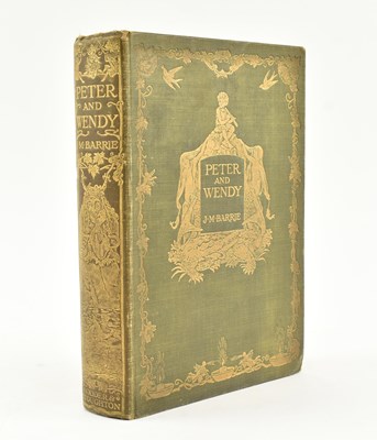 Lot 1 - BARRIE, J. M. 1911 PETER AND WENDY. SMART FIRST EDITION ILLUSTRATED F. D. BEDFORD