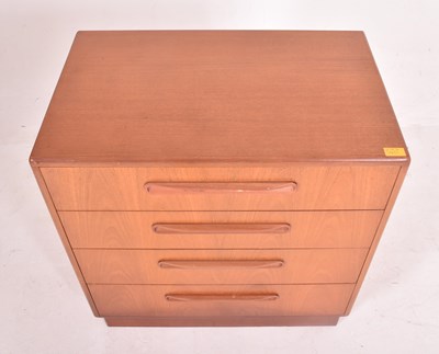 Lot 540 - G-PLAN - FRESCO RANGE - MID CENTURY TEAK SMALL CHEST OF DRAWERS
