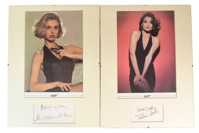 Lot 82 - JAMES BOND 007 - COLLECTION OF AUTOGRAPHS