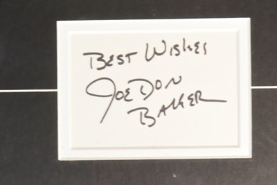 Lot 82 - JAMES BOND 007 - COLLECTION OF AUTOGRAPHS