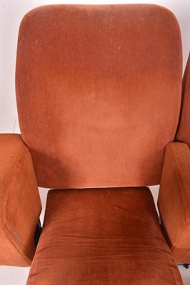 Lot 12 - TWO VINTAGE MID CENTURY CONJOINED CINEMA CHAIRS