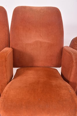 Lot 12 - TWO VINTAGE MID CENTURY CONJOINED CINEMA CHAIRS