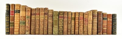Lot 62 - FRENCH FINE BINDINGS. COLLECTION OF LATE 17TH-19TH CENTURY LEATHERBOUND BOOKS