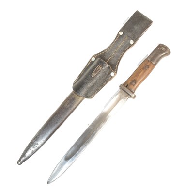Lot 168 - WWI FIRST WORLD WAR IMPERIAL GERMAN 1905 PATTERN BAYONET