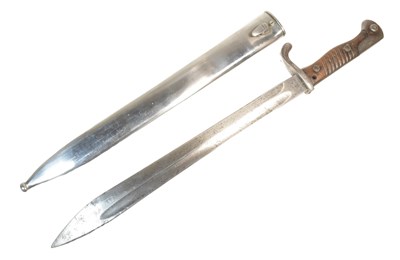 Lot 205 - WWI FIRST WORLD WAR GERMAN BUTCHER BAYONET SG 88/05