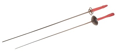 Lot 281 - TWO 19TH CENTURY RAPIER STYLE SWORDS