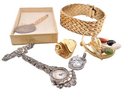 Lot 296 - COLLECTION OF COSTUME JEWELLERY