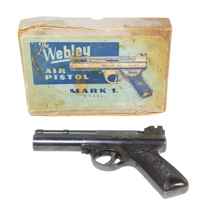 Lot 28 - VINTAGE WEBLEY MARK I AIR PISTOL